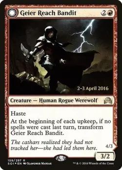 Geier Reach Bandit -Foil Light Play MTG Promos: Prerelease Cards - Image 1