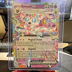 Pokemon Sylveon ex Sv Prismatic Evolutions 041/131 Tera EX Holo 270HP English - Image 1