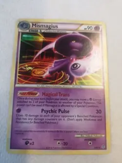 Pokemon TCG Mismagius 5/95 HGSS Unleashed Non Holo Rare - Image 1