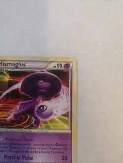Pokemon TCG Mismagius 5/95 HGSS Unleashed Non Holo Rare - Image 4