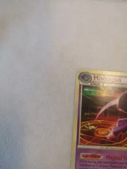 Pokemon TCG Mismagius 5/95 HGSS Unleashed Non Holo Rare - Image 5
