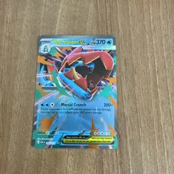 Pokemon TCG Mega Feraligatr EX Asended Heros 043/217 Double Rare Toploaded - Image 1