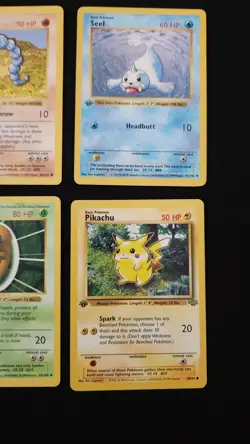1st Edition Base Set Shadowless Lot Of 6 Pokemon 1999 WOTC - Image 4