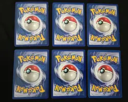 1st Edition Base Set Shadowless Lot Of 6 Pokemon 1999 WOTC - Image 5