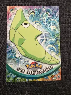 Metapod #11 - Topps TV Animation Edition - Vintage - Pokemon TCG - Image 1