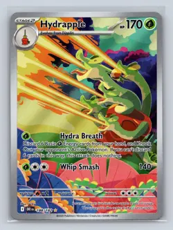 Hydrapple 188/182 Illustration Rare Destined Rivals Pokemon NM - Image 1