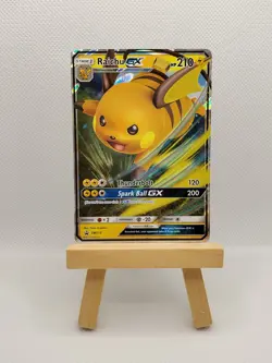 Raichu GX SM213 Hidden Fates Pokemon Card Holo Tin Black Star Promo TCG - Image 1