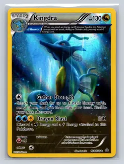 Kingdra 108/160 Holo Rare Primal Clash Pokemon LP - Image 1