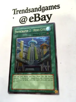 YUGIOH - SKYSCRAPER 2 - HERO CITY - STON-EN048 - 1ST ED - ULTIMATE - NEAR MINT - Image 3