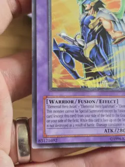 Yu-Gi-Oh! TCG Elemental Hero Tempest EEN-EN034 Ultimate Rare EURO - Image 3