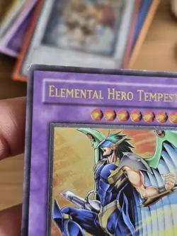 Yu-Gi-Oh! TCG Elemental Hero Tempest EEN-EN034 Ultimate Rare EURO - Image 4