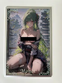 Monet Kimono One Piece A6 Art Board - Image 1