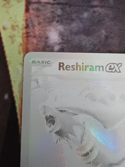 Reshiram EX 173/086 White Flare English Black White Rare BWR - Image 2