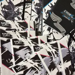 White Flare Binder x16 NO PACKS - Image 1
