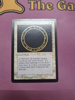 Circle of Protection: Black - Beta - MTG [LP] - Image 1