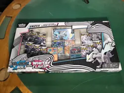 Pokemon TCG Unova Heavy Hitters Premium Collection Black Bolt White Flare NEW - Image 1