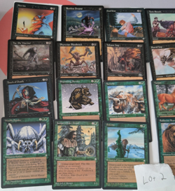 Magic the Gathering - Vintage Lots of 24x cards - White Green Black - 1990's - Image 4