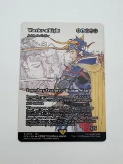 Warrior of Light / Jodah, the Unifier (Showcase) FCA Final Fantasy MTG (NM) - Image 1