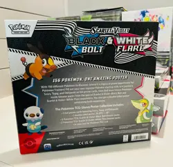 Pokemon SV: Black Bolt White Flare Unova Poster Collection Box Sealed NEW TCG - Image 2