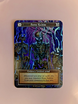 Sorcery Contested Realm Bone Rabble Promo Card FOIL - Image 1
