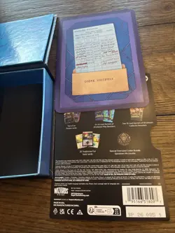 MTG Secrets Of Strixhaven Codex Bundle Empty Deck Box W/ Dice, Inserts NM - Image 4