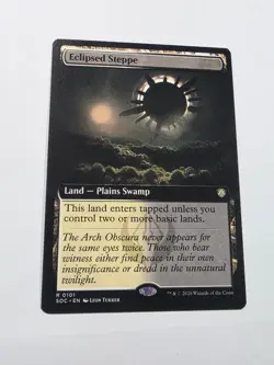 1x Eclipsed Steppe - Secrets Of Strixhaven Commander - Near Mint - MTG - Image 1