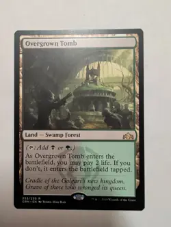 MTG Overgrown Tomb Guilds of Ravnica NM!!! - Image 1