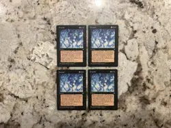 Mtg Icequake x4 - Magic the Gathering Icequake Lp-Played - Image 1