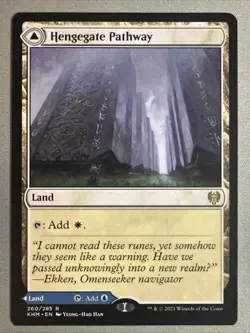 MTG / Hengegate Pathway / KHM / #260 / Regular / Rare / NM - Image 1