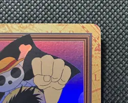 Old One Piece Card Luffy C69 Hyper Battle Carddass Early - Image 3