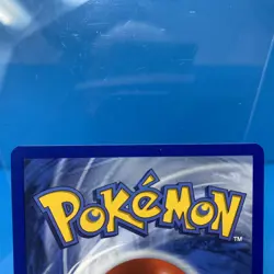 Entei Pokemon Card WOTC Black Star Movie Promo Reverse Holo #34 LP - Image 5