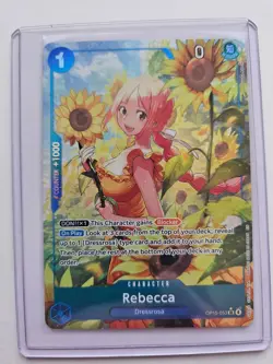Rebecca OP15-053 SR Alt Art English One Piece TCG Adventure Kami Island - NM - Image 1