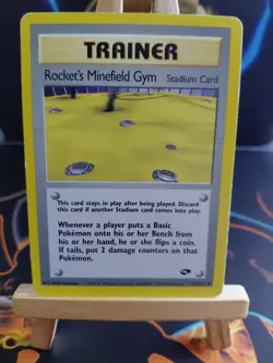 Pokemon TCG Rocket's Minefield Gym Challenge Card 119/132 Regular, Excellent - Image 1