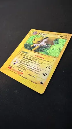 2003 Jolteon - H12/H32 - Pokemon Skyridge Holo Rare Card MP/HP - Image 3