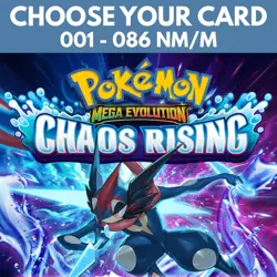 Pokemon Chaos Rising: Choose Your Card! NM English Cards - Image 1