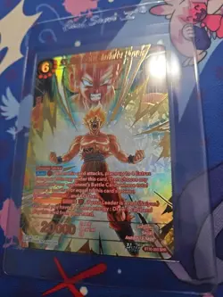 SS Son Goku Infinite Power SPR Dragon Ball Super Card BT30-003 - Image 1