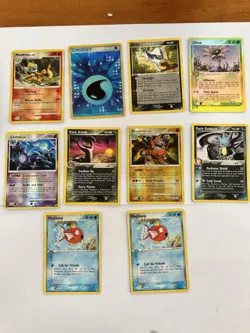 Bundle of 10 Vintage Pokemon Cards, Lightly Played - Image 1
