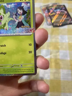 Pokemon Horizons Grand Adventure Sprigatito Stamped Promo Holo Card 191 - Image 5