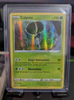 Calyrex Holo Pokemon Crown Zenith Pokemon Card TCG 17/159 - Image 1