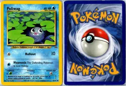 Pokemon Card - Poliwag 62/75 Neo Discovery Common Heavily Played - Image 3