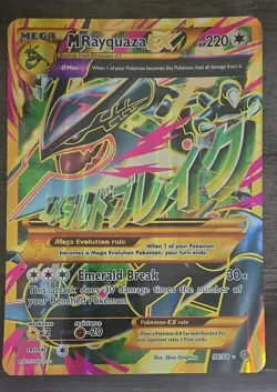 🔥🔥M Rayquaza EX 098/098 Jumbo Cards Holo🔥🔥 - Image 1