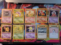Pokemon Base Set PORTUGUESE Card Lot Vintage WOTC Charmander Charmeleon Kadabra - Image 1