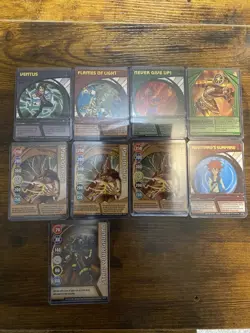 Lot of 11 Bakugan TCG Spin Master Cards - Image 2