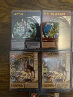 Lot of 11 Bakugan TCG Spin Master Cards - Image 3