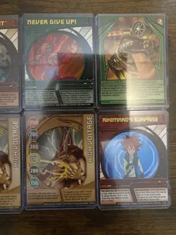 Lot of 11 Bakugan TCG Spin Master Cards - Image 4