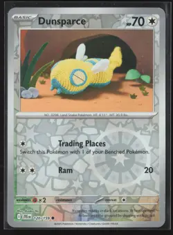 Dunsparce Common SV09: Journey Together 120/159 NM Pokemon Card - Image 1