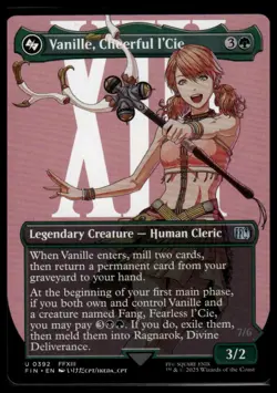 Vanille, Cheerful l'Cie (Borderless) #392 Final Fantasy Non Foil - Image 1