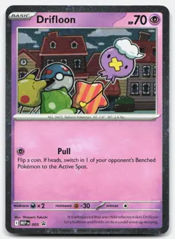 Drifloon Promo ME: Mega Evolution Promo 005 NM/M Pokemon Holo - Image 1