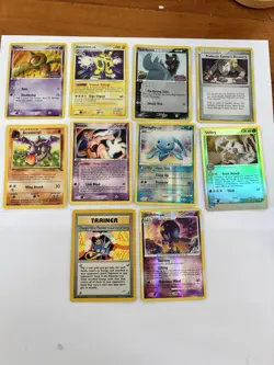 Bundle of 10 Vintage Pokemon Cards - Image 1