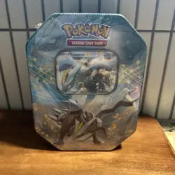 Rare 2012 Pokemon TCG Tin Kyurem EX Tin Black & White Series *Factory Sealed 885493552850 - Image 1